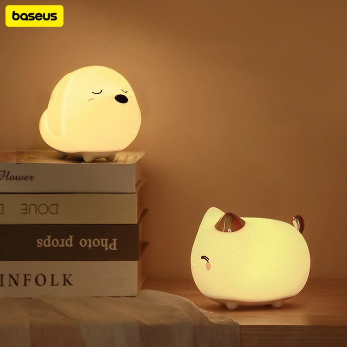 Baseus Lampu Tidur Cute Series Silicone Night Light - DGAM