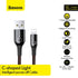 BASEUS C-Shaped Light Intelligent Power-Off Cable for iPhone CALCD-01