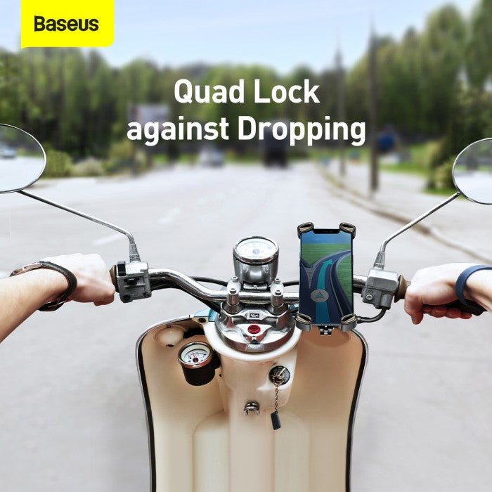 Baseus Quick to take cycling Holder (Holder Sepeda & Motor)