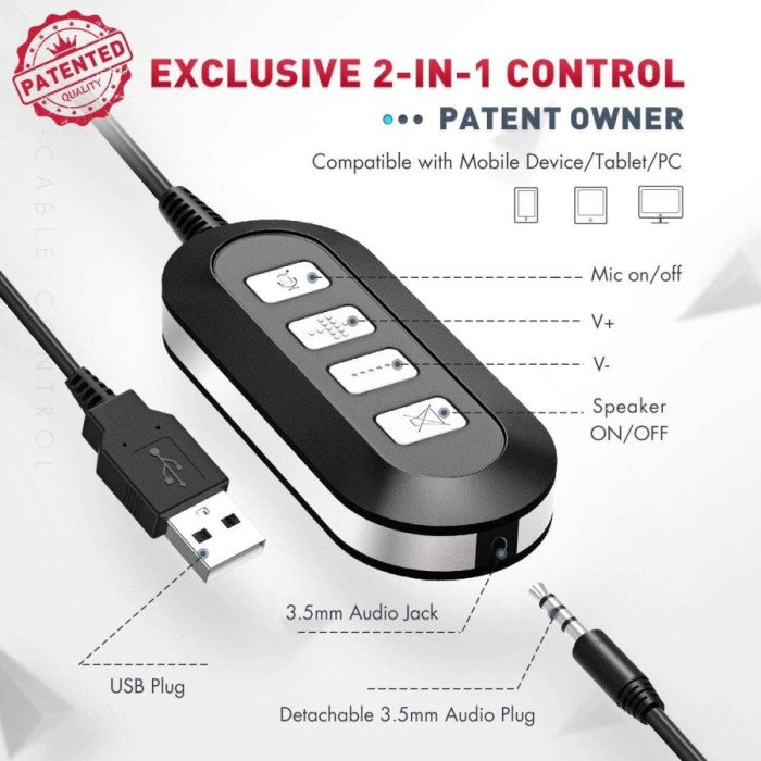ORIGINAL Mpow 071 USB Headset