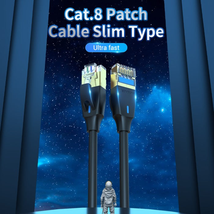 Vention Kabel LAN With RJ45 Gigabit Ethernet Cat.8 SFTP Slim Type - IKI