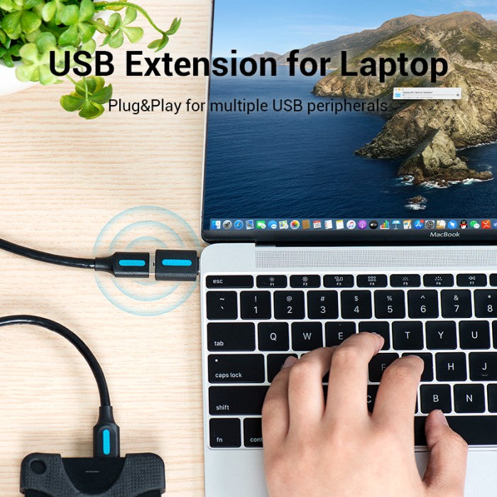 Vention Adapter OTG USB C to USB A 2.0 - CDT