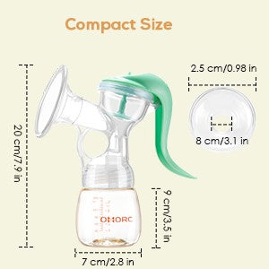 MPOW - Omorc Manual Breast Pump Breastfeeding Hand Pump MEBA011