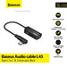 BASEUS Type-C to C ? 3.5mm kabel Jack L45 - CATL45