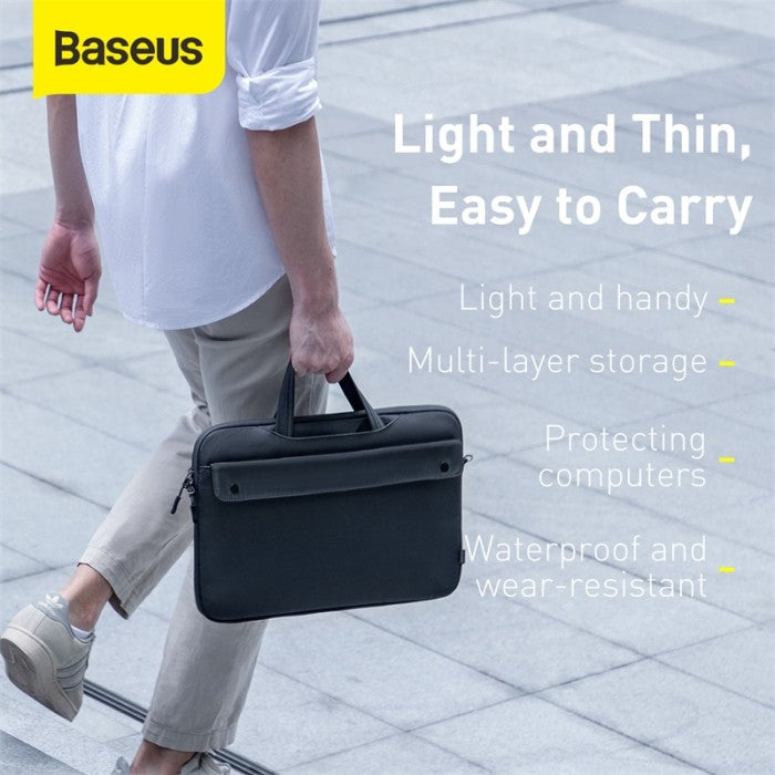 BASEUS Basics Series 16" Shoulder Laptop Bag - LBJN-H