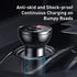 Baseus Digital Display Dual USB 4.8A Car Charger 24W  - CCBX