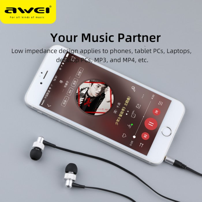 Awei Wired Earphone ES-390i