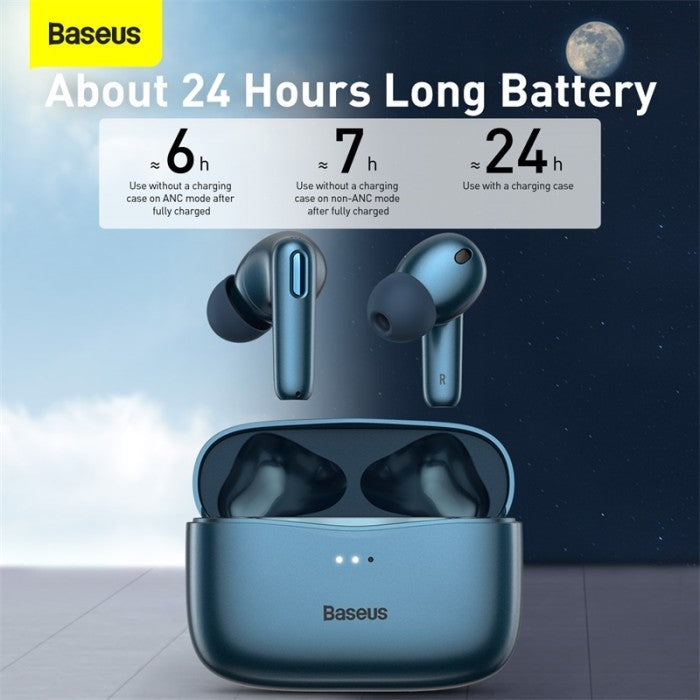 BASEUS SIMU ANC True Wireless Earphones S2 Blue NGS2