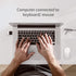Baseus Mini USB female to Type-C male adapter converter Black