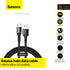 BASEUS halo data cable USB For Micro 2A 2m Black CAMGH-C