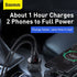 BASEUS Digital Display PPS Dual QC Car Charger 45W - TZCCBX-C