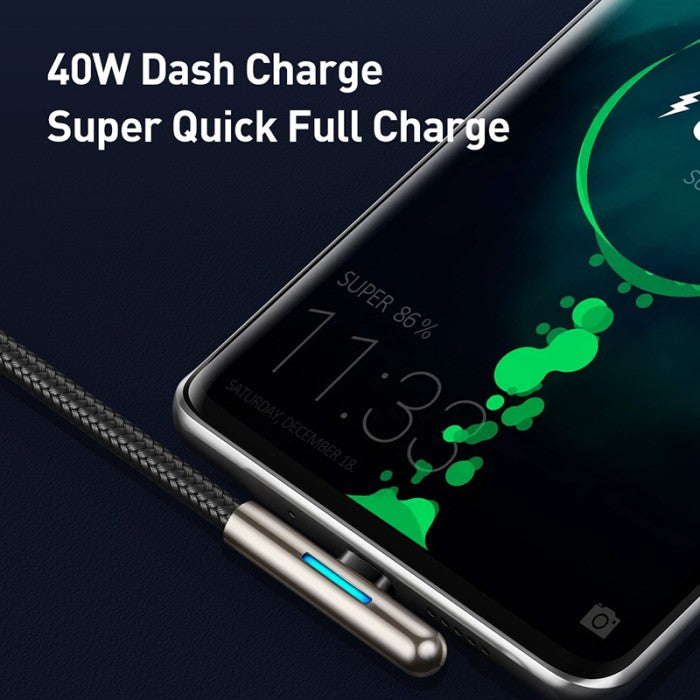 BASEUS Iridescent Lamp HW flash charge Mobile Game Type-C 40W CAT7C-B