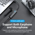 Vention HUB USB 3.0 With Sound Card External Audio TRS 3.5MM and Power Supply 5Gbps - CHI