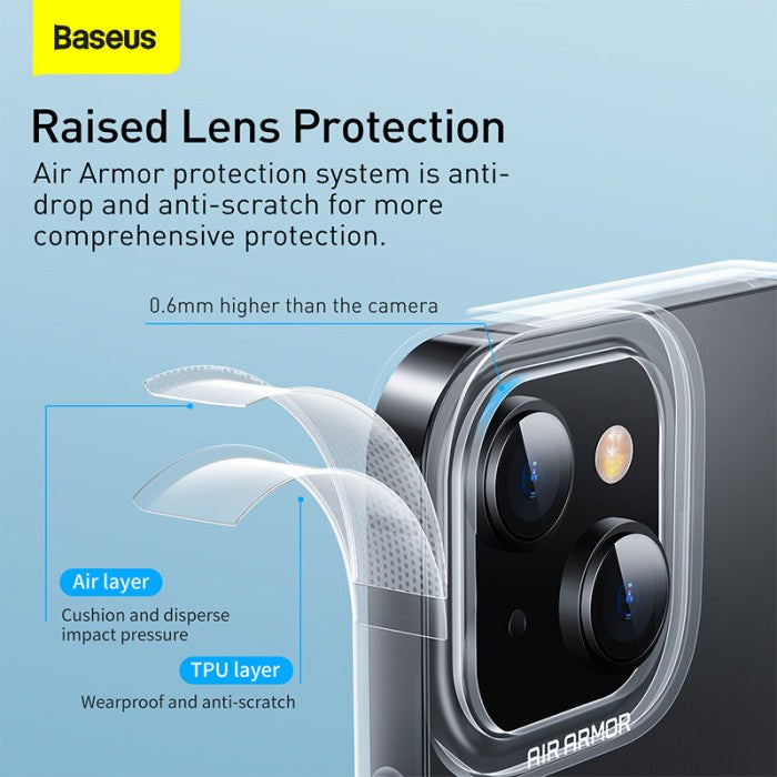 Baseus Simple Case For iP 13 2021 Transparent