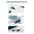 Vention Hub 8 in 1 3.0 WIth individual Power Switches Led & DC 5.5mm Power Adapter - CHX