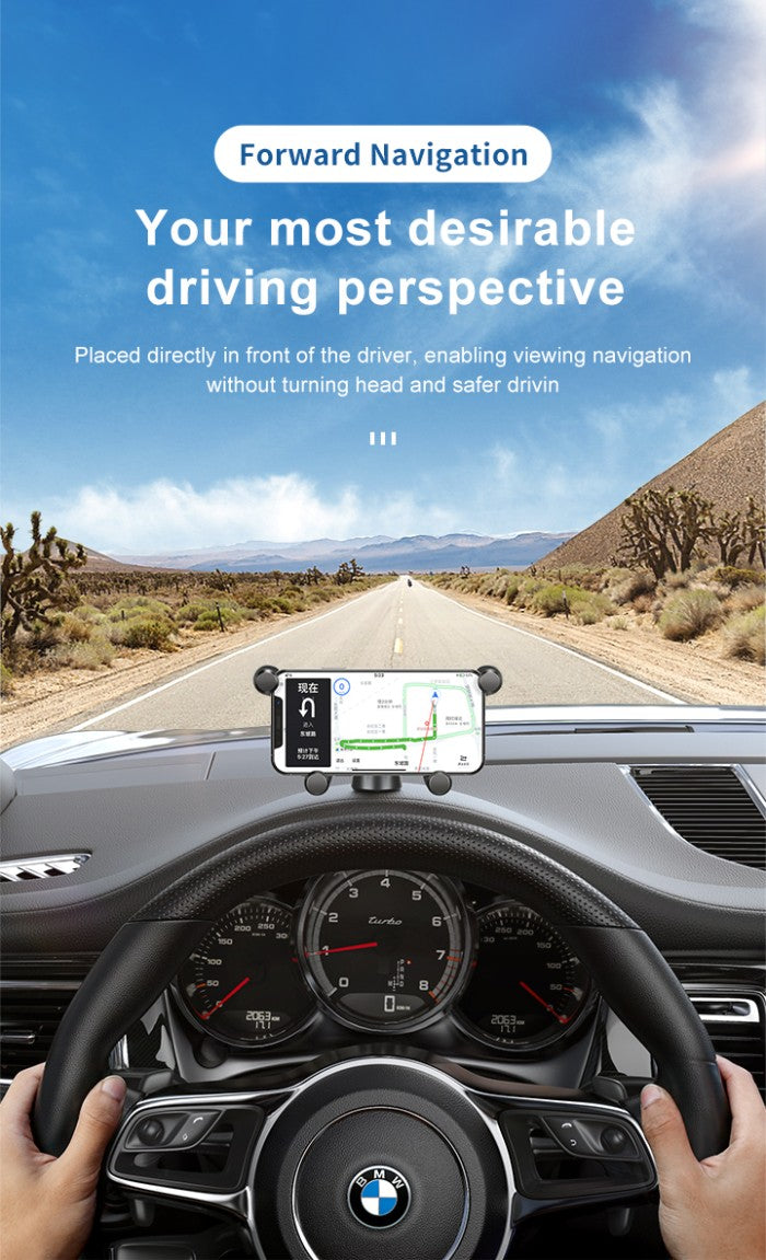 BASEUS Horizontal Screen Gravity Vehicle-mounted Holder - SUYL-HP