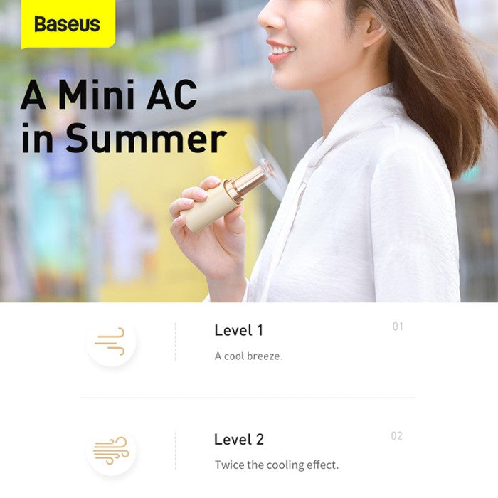 BASEUS Square Tube Mini Handheld Fan - CXMN