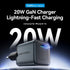 Vention Dash Series Kepala Charger GaN5 1C 20W Fast Charging EU - FEV