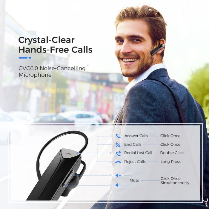 Mpow EM19 Bluetooth Headset
