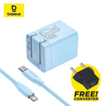 BUNDLING - Baseus Super Si Pro Quick Charger C to IP 20W CN