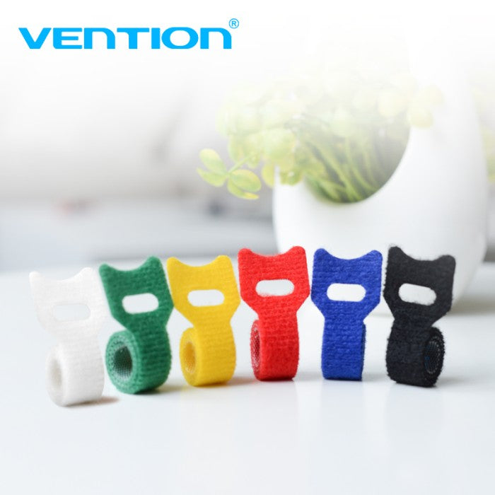 Vention Kabel Ties Nylon Blended With Buckle Tie 6 PCS - KAC