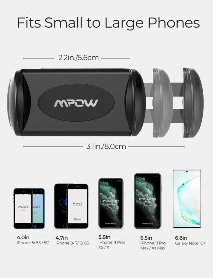 MPOW Wowteez Car Phone Holder - MPCA152