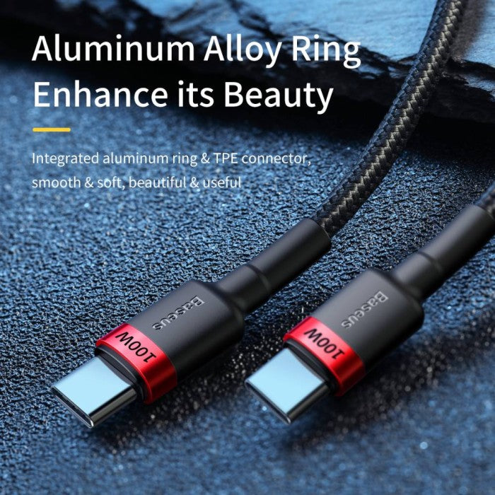 BASEUS Cafule PD2.0 100W flash charging USB For C cable 2m CATKLF-ALG