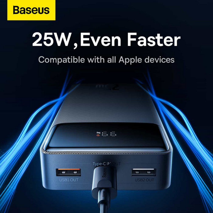 Baseus Bipow Powerbank Digital Display 20000mAh 25W - PPBD02