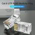 Vention IDDR0 Connector LAN Cat 6 UTP RJ45 Modular Plug -  IDD