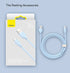 BASEUS Kabel USB to type-C 100w Fast Charging Jelly Silica Gel CAGD