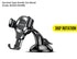 Baseus Osculum Type Gravity Car Mount - SUYL-XP0