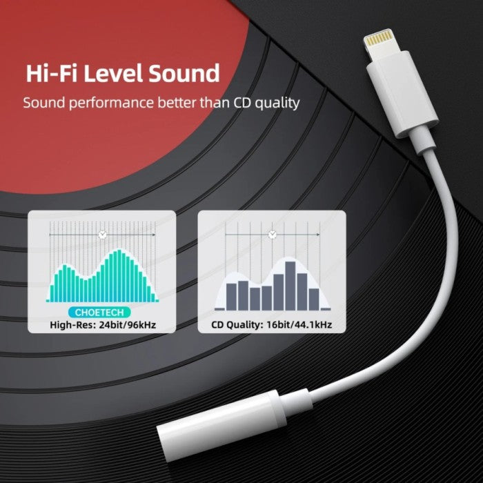 Choetech AUX005 Audio Cable Type Lightning to 3.5mm