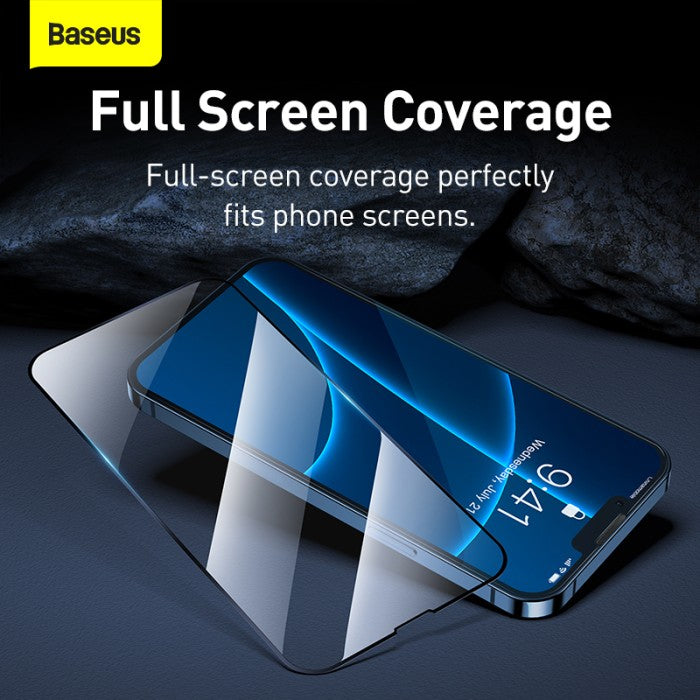 BASEUS Super porcelain crystal Tempered Glass Film For iP 13 / 13 pro