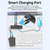 Vention Hub 8 in 1 3.0 WIth individual Power Switches Led & DC 5.5mm Power Adapter - CHX