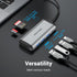 Vention Hub Adapter 6in 1 USB Type C to USB A TF SD PD Power Suplay - TGR