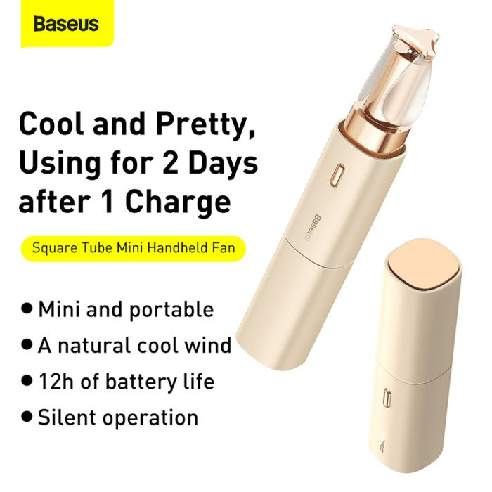 BASEUS Square Tube Mini Handheld Fan - CXMN