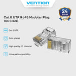 Vention IDDR0 Connector LAN Cat 6 UTP RJ45 Modular Plug -  IDD