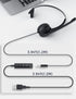 ORIGINAL Mpow 323 Wired Business Headset