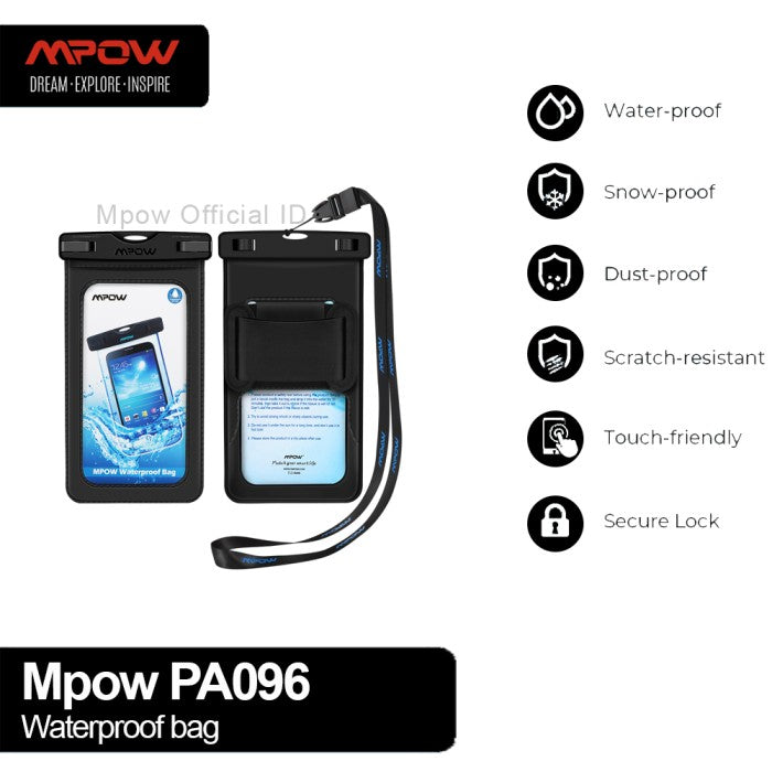 MPOW PA096A Waterproof Phone Pouch - MPPA096