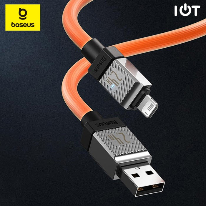 Baseus CoolPlay Series Fast Charging Cable USB to iP 2.4A 1m