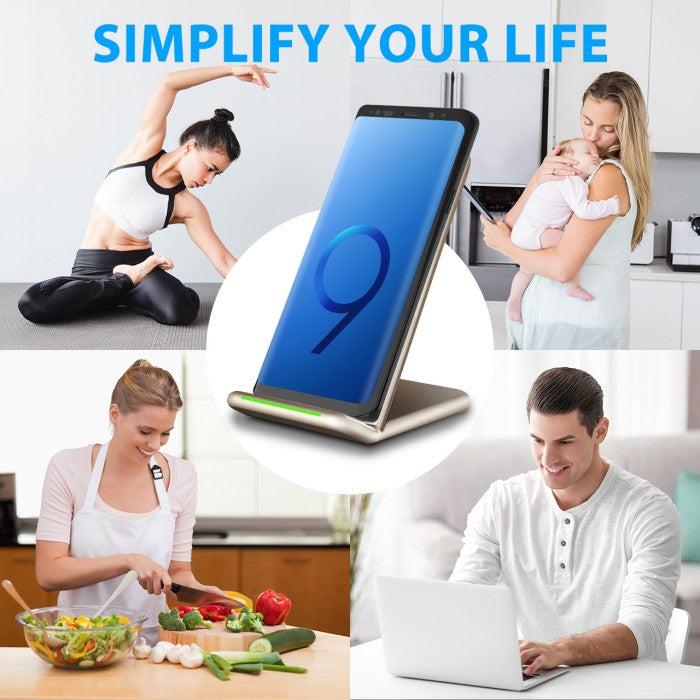 MPOW -Holife 10W Wireless Charger, Fast Wireless Charger Stand HLPA046