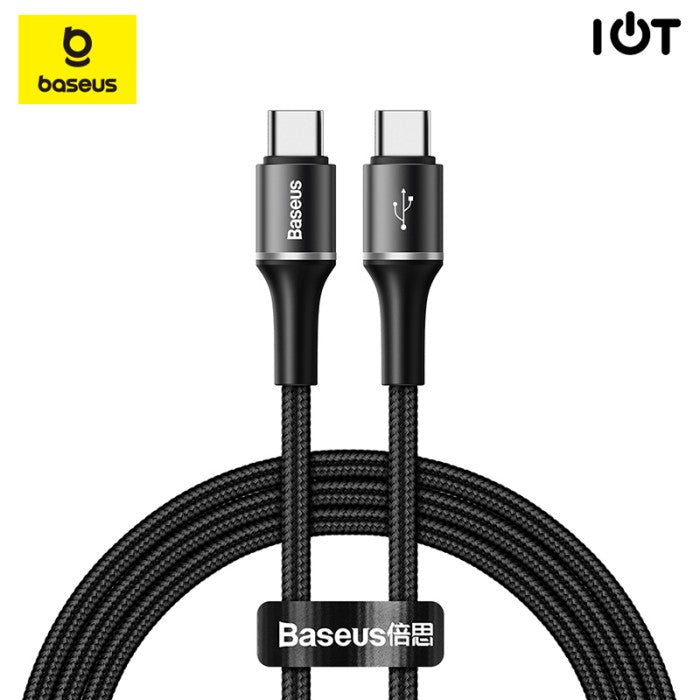 BASEUS halo data cable Type-C PD2.0 60W (20V 3A) 1m CATGH-J