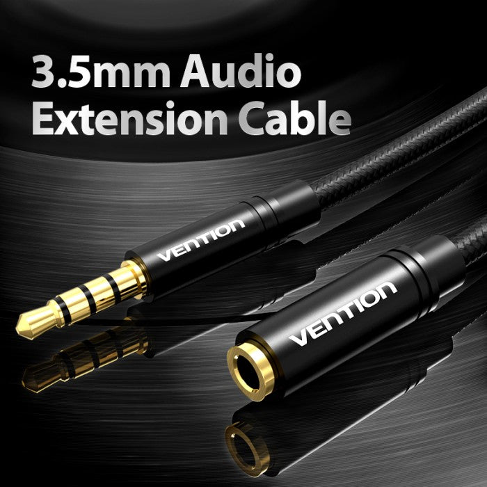 Vention Cable 3.5mm Audio Extension - BHB