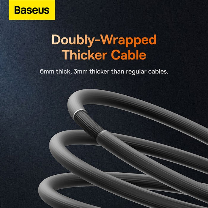 Baseus CoolPlay Fast Charging Data Cable Kabel USB to Type C 100W 1m