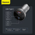 BASEUS Digital Display PPS Dual QC Car Charger 45W - TZCCBX-C
