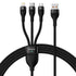 BASEUS Kabel 1for3 Flash Series II Fast Charging Data 100w-CASS03000