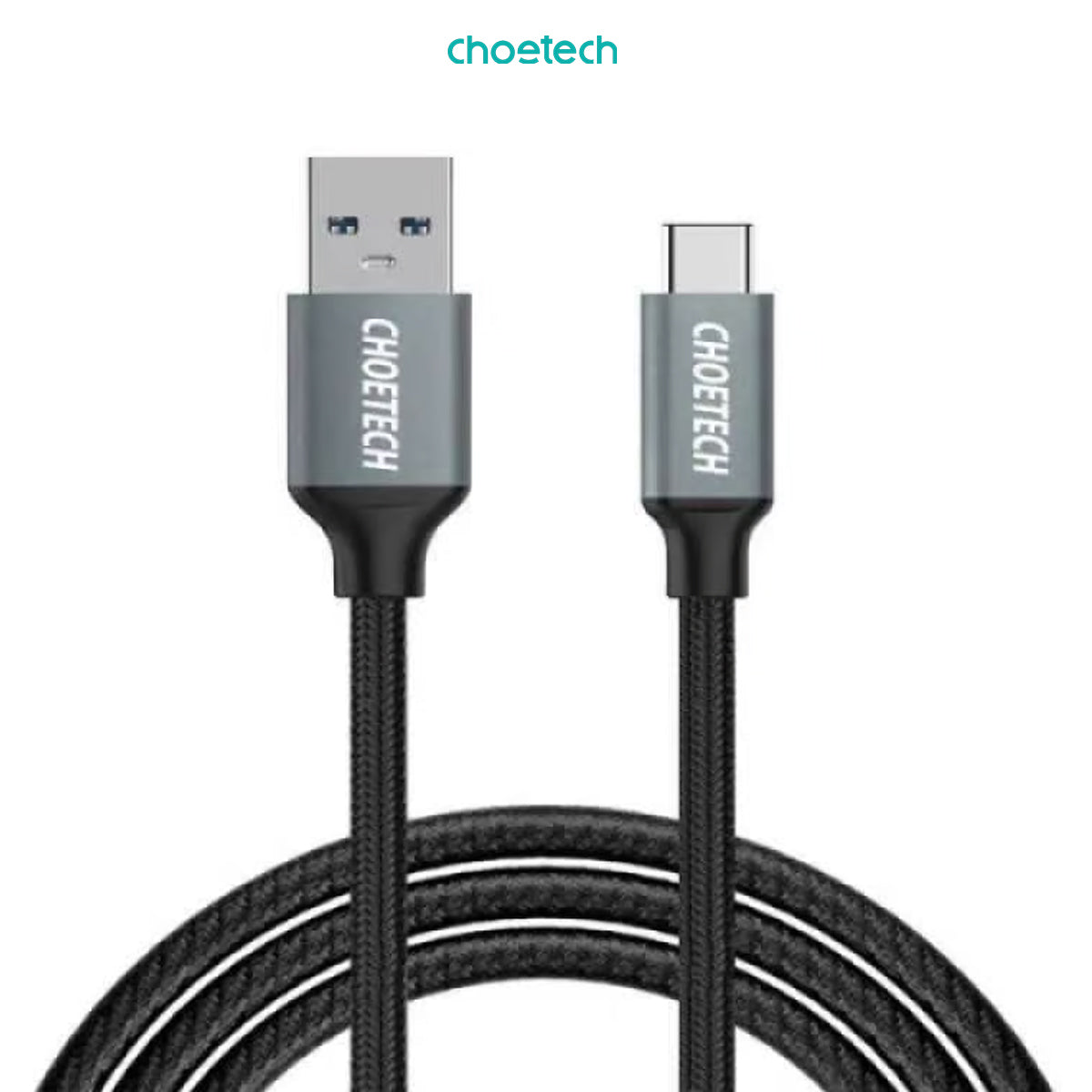 Choetech USB-A 3.0 to USB-C Braid Cable AC0007