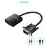 Vention Adapter  VGA to HDMI Converter Female Micro USB Audio Port 1080P 60Hz HD - ACN