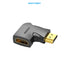 Vention Vertical Flat Adapter HDMI 90 Degree Male To Female - AIP