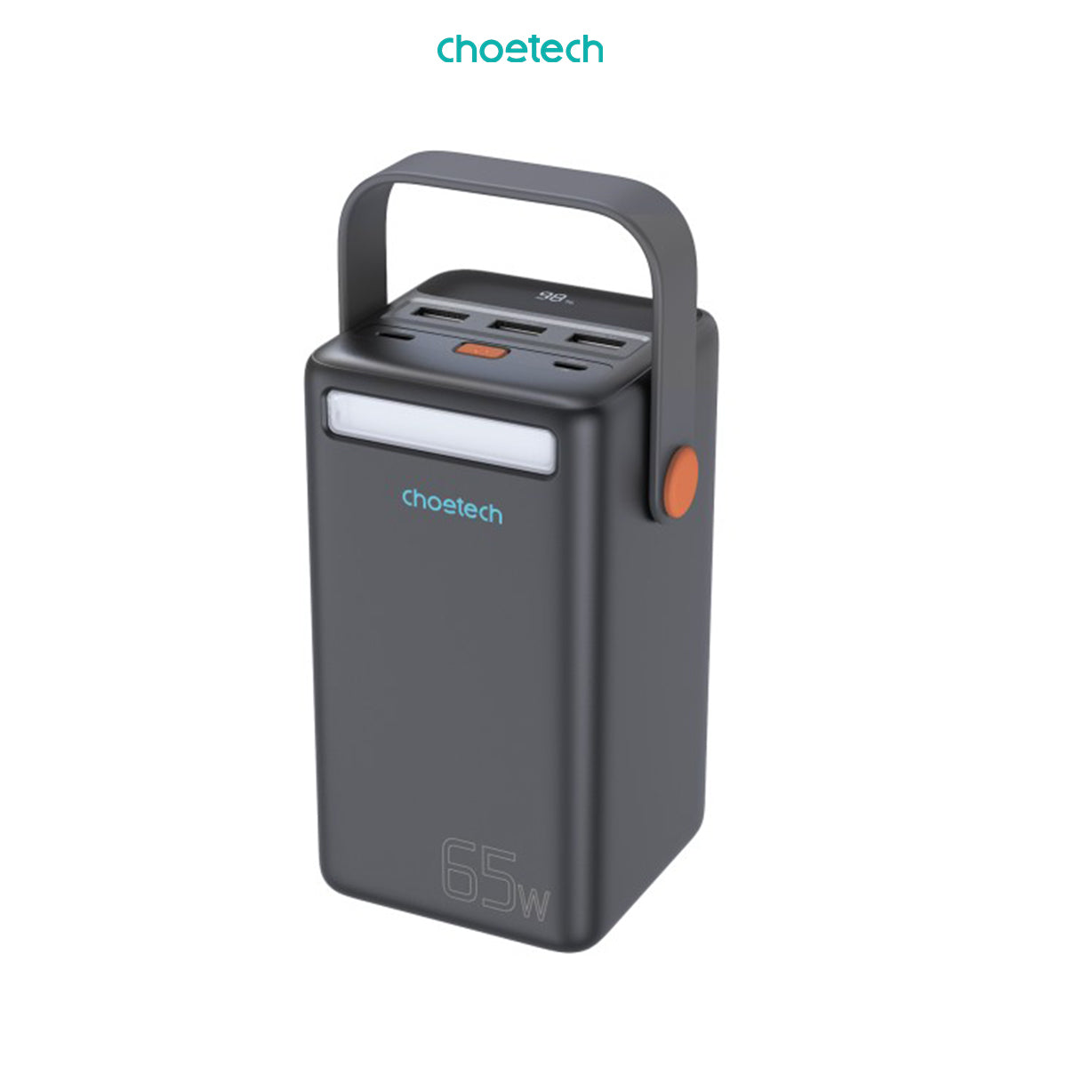 Choetech B664 50000mAh PD + QC 65W Power Bank with Emergency Lights